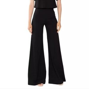 Ripley Rader Women's Size 2+ / 16 - 18 Black Ponte Knit Wide Leg Pants